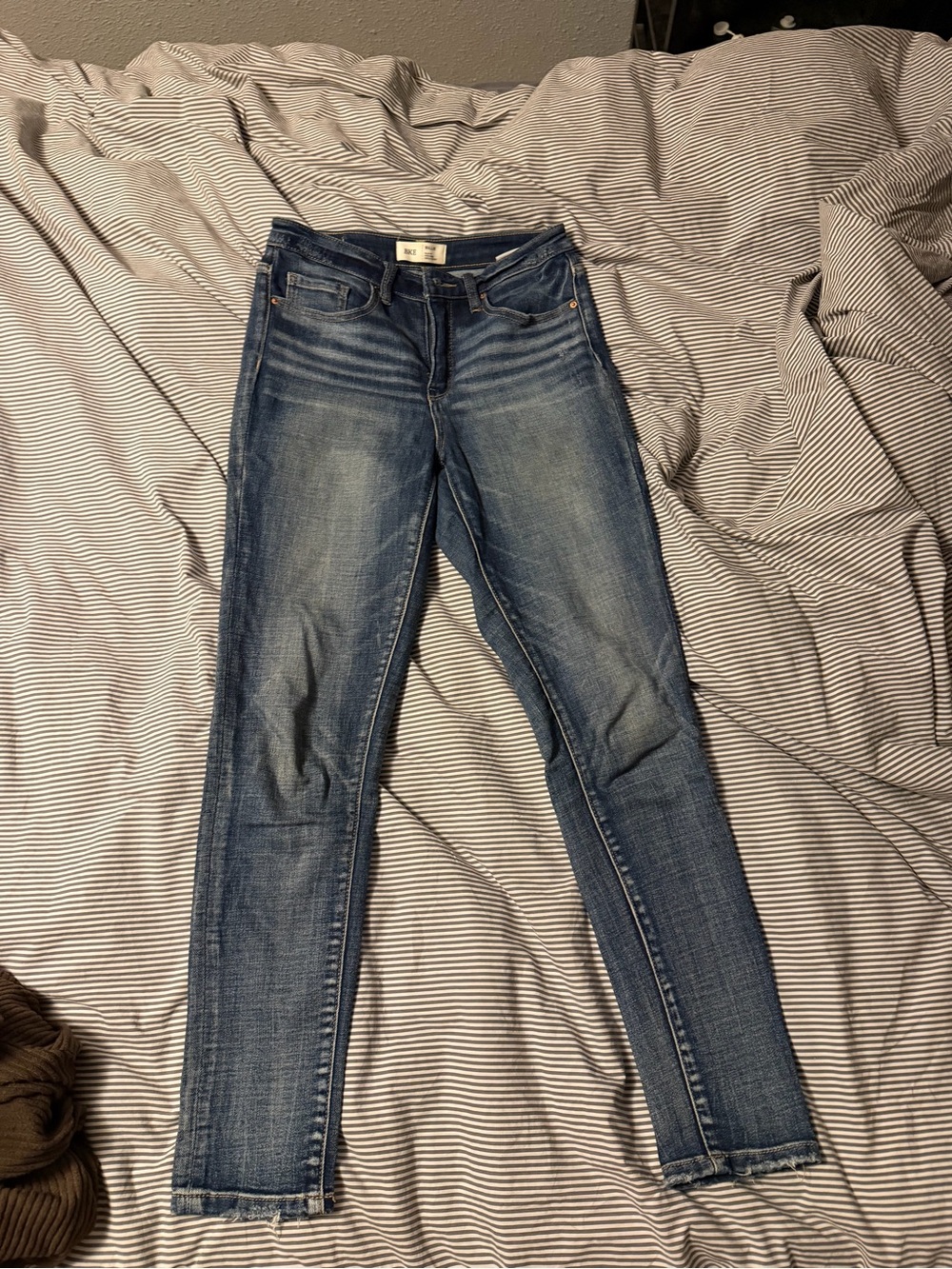 BKE Women’s Blue Skinny Jeans